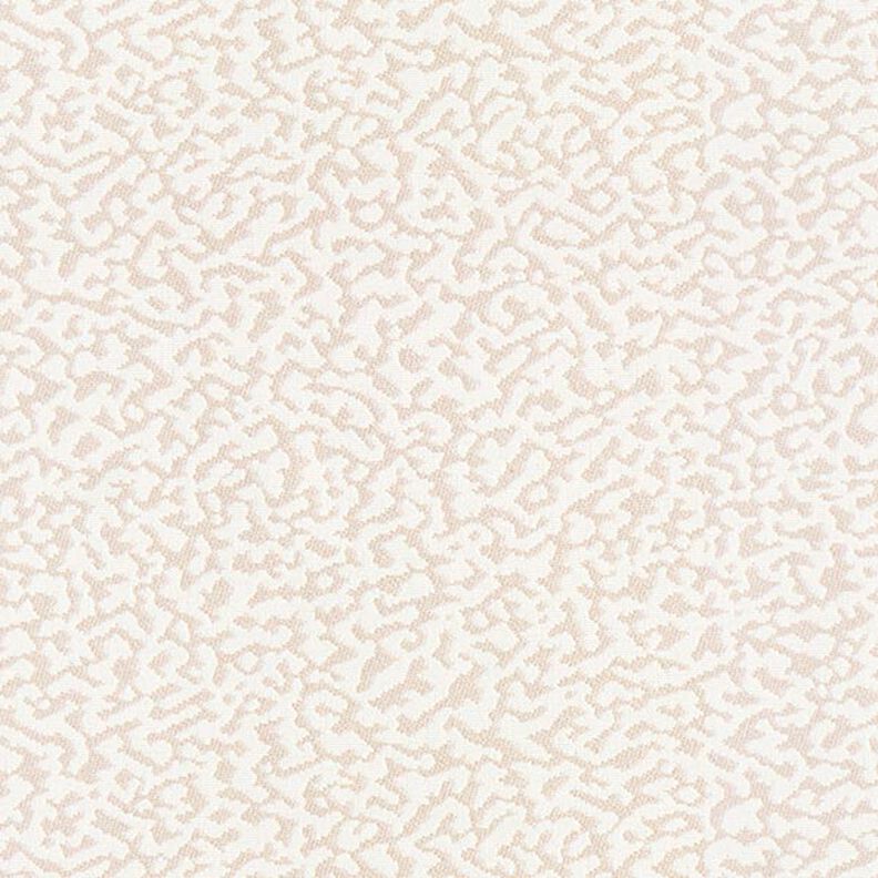 Tela para muebles Jacquard Patrón de león abstracto grande – crema/beige,  image number 1