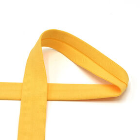 Cinta al biés Tela de jersey de algodón [20 mm] – amarillo sol, 