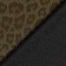 Tejido de pantal&oacute;n revestido con estampado de leopardo cepillado &ndash; caqui,  thumbnail number 4