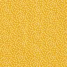 Tela de algodón Cretona puntos irregulares – amarillo curry,  thumbnail number 1