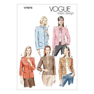 Chaqueta, Vogue 7975 | 32 - 48, 
