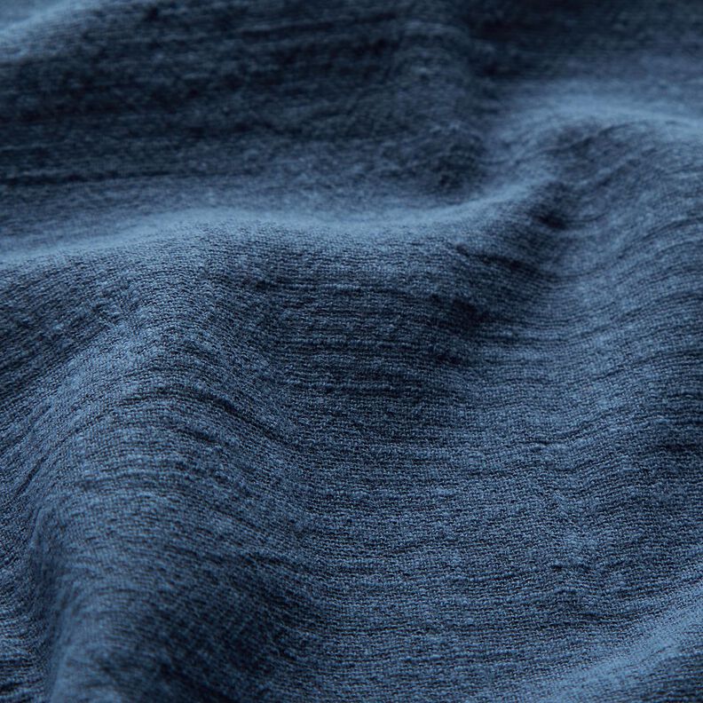 Tejido de algodón aspecto lino – azul real,  image number 2