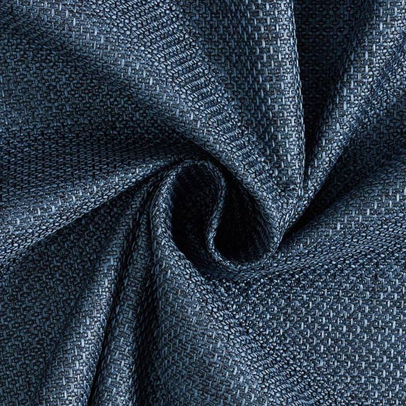 Tela de tapicería Estructura de panal – azul,  image number 1
