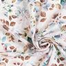 Tela de viscosa Dobby flores de acuarela – crema,  thumbnail number 3