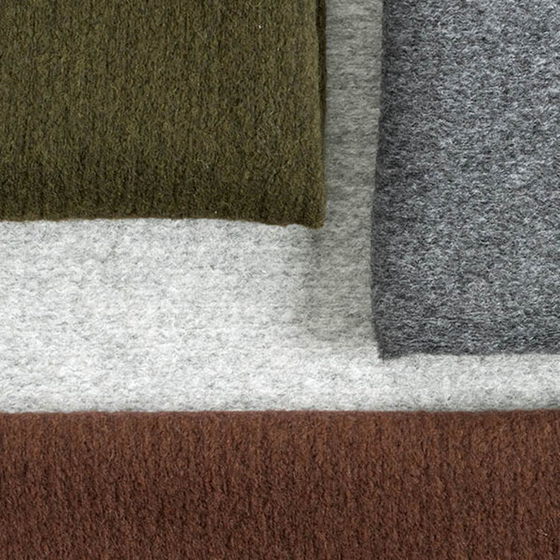 Tela de abrigo mezcla de lana melange – granito,  image number 4