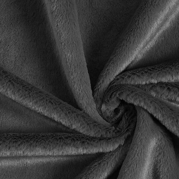 Tela de tapicería Piel sintética – gris oscuro – Muestra,  image number 1