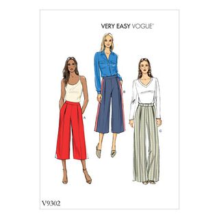 Pantalones,  Very Easy Vogue 9302 | 32 - 48, 