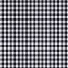 Tela de algodón Cuadros vichy 0,5 cm – negro/blanco,  thumbnail number 1
