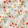Pana de bebé Prado de flores en acuarela Impresión digital – blanco lana,  thumbnail number 2