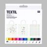 Juego de rotuladores textiles «Top 10» | RICO DESIGN,  thumbnail number 1