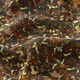 Crepe georgette de viscosa con flores – negro/marrón – Muestra,  thumbnail number 2