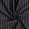 Tejido de pantalón elástico a rayas – negro/blanco,  thumbnail number 3