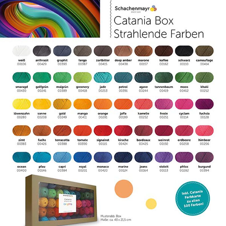 Caja Catania Colores brillantes, 50 x 20g | Schachenmayr,  image number 3