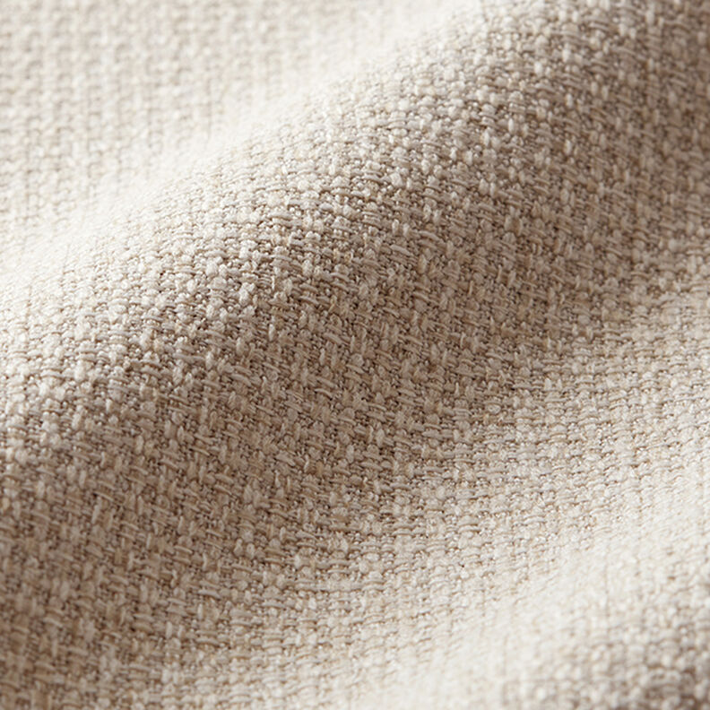 Tela de tapicería Tejido con estructura – beige claro,  image number 2
