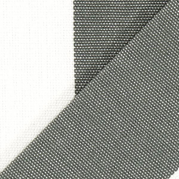 Tela de toldo a rayas – blanco/gris,  image number 3