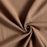 Mezcla de lino y algodón Jacquard Estampado onda – marrón medio,  thumbnail number 4