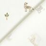 Tela de jersey de algod&oacute;n Peque&ntilde;os animales esteparios &ndash; blanco,  thumbnail number 4