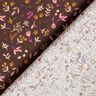 Tela de algodón Cretona Ramas pequeñas – marrón oscuro/uva,  thumbnail number 4