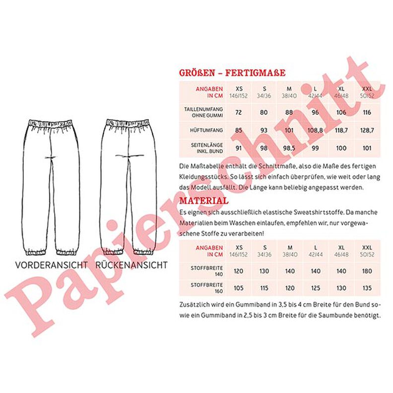 FRAU JOJO Pantalones de chándal con bolsillos laterales | Studio Schnittreif | XS-XXL,  image number 8