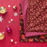 Tela de algodón Popelina Azulejos festivos – bayas/dorado,  thumbnail number 5