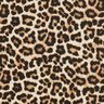 Tela decorativa Panama media Elegante estampado de leopardo – negro/naturaleza,  thumbnail number 1