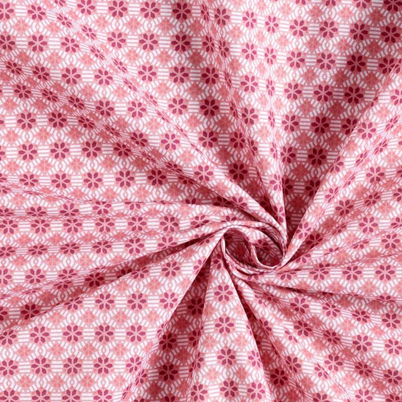 Tela de algodón Cretona Caleidoscopio – rosa antiguo,  image number 4