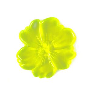 Botón de plástico, Neon Flower 2, 