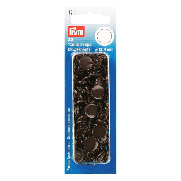 Botones a presión Color Snaps 4 – marrón oscuro | Prym,  image number 1