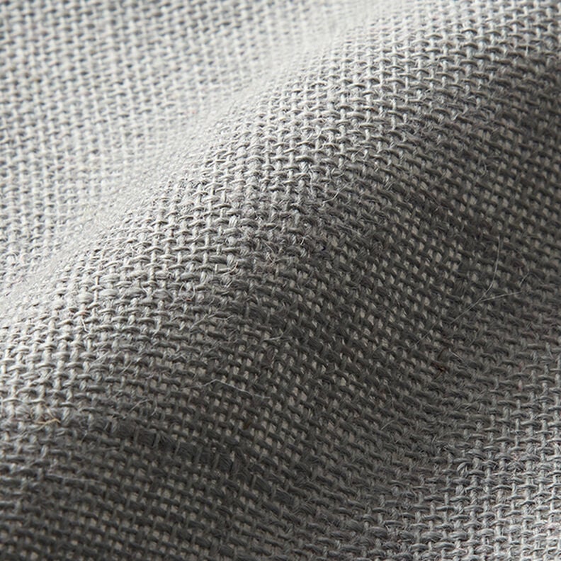 Tela decorativa Yute Uni 150 cm – gris,  image number 3