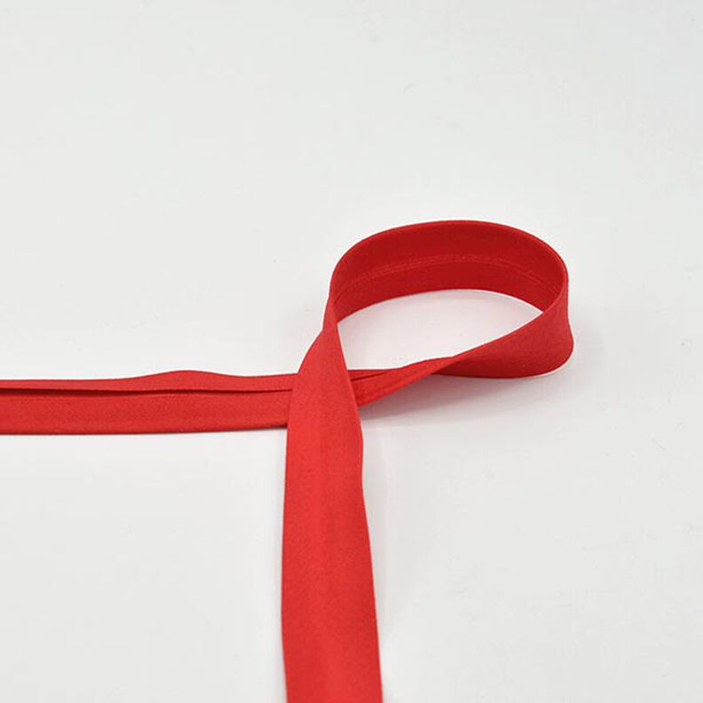 Cinta al bi&eacute;s de algod&oacute;n Popelina [20 mm] &ndash; chili,  image number 1