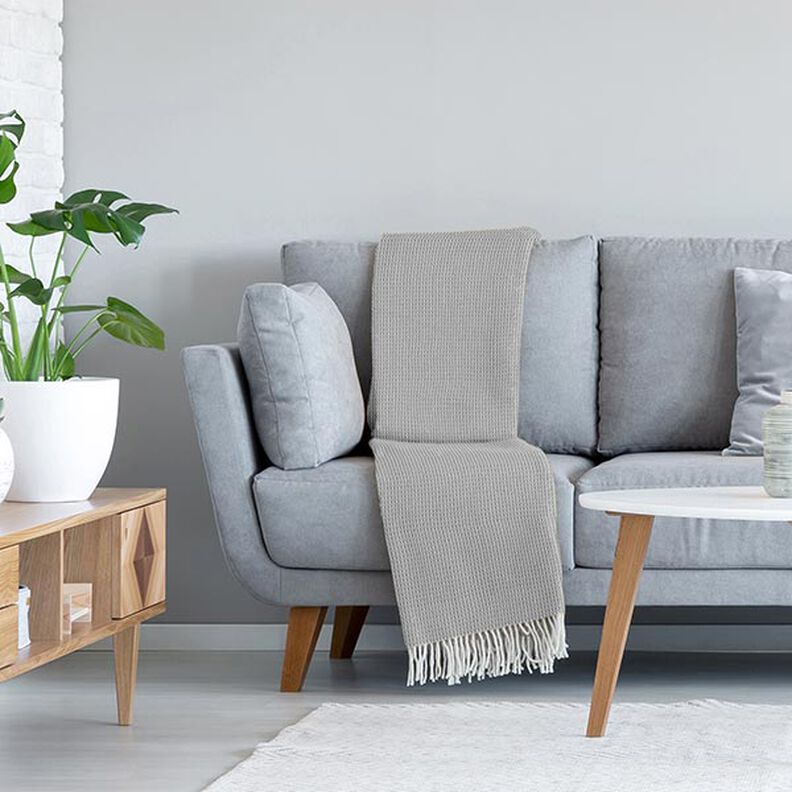 Piqué tipo gofre – gris claro,  image number 7