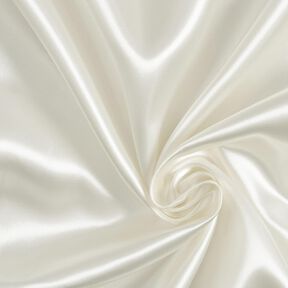 Satén de poliéster – marfil, 