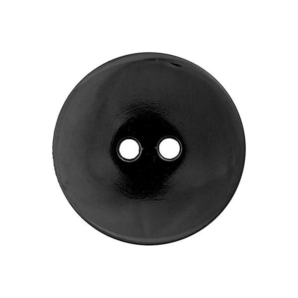 Botón de blusa liso - negro,  image number 1