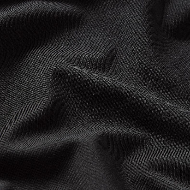 Jersey cepillado interior liso – negro,  image number 2