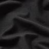 Jersey cepillado interior liso – negro,  thumbnail number 2