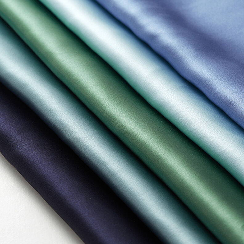 Satén de seda – azul claro,  image number 6
